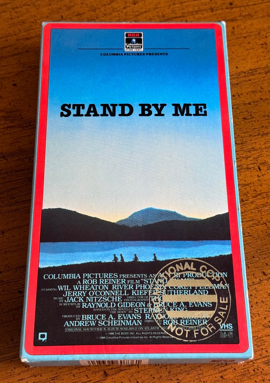 Stand By Me Rare Promotional VHS Stephen King Promo VHS