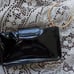 Trina Turk Black Patent Leather Clutch