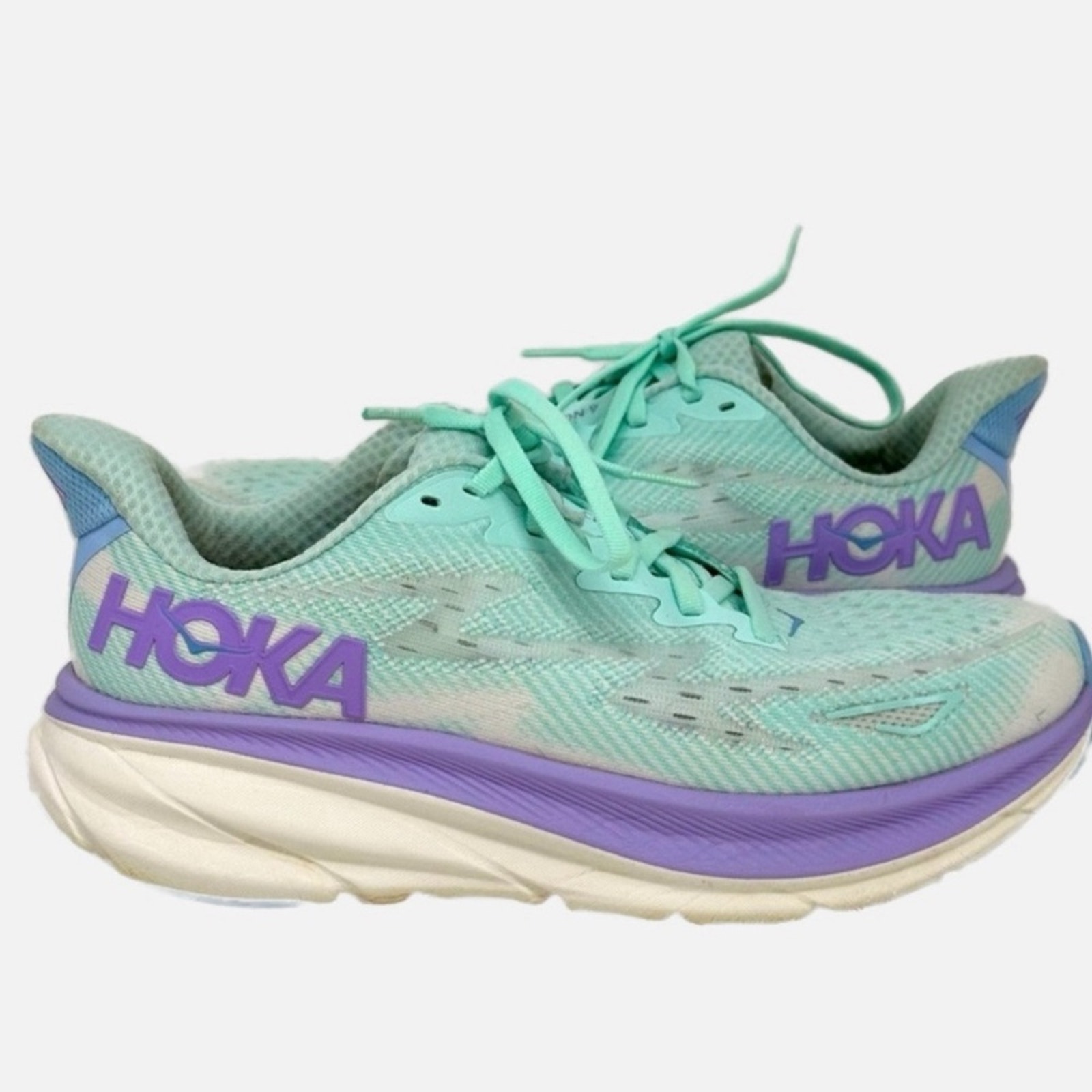 Hoka One One Clifton 9 - Sunlit Ocean / Lilac Mist