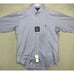 Ralph Lauren Shirt Mens 15 32-33 Yarmouth Blue Herringbone Dress Button Down NEW