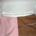 LACOSTE x GOLF le Fleur Shorts size S pink, brown, cream w drawstring 3 pockets