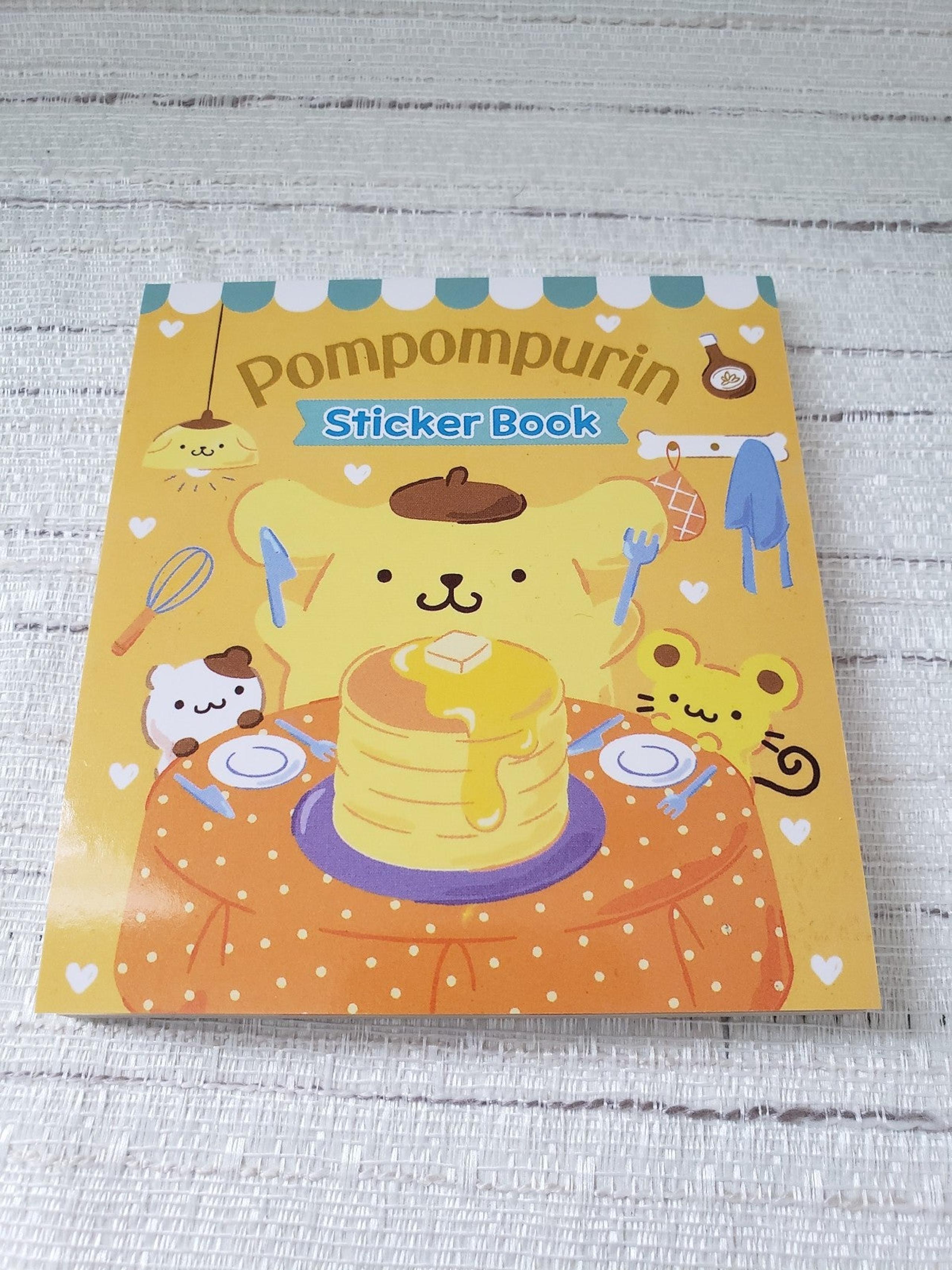 Sanrio stationery pompompurin kawaii sticker booklet
