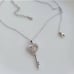 *sale* The Sparkling Heart Lock Necklace