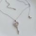 *sale* The Sparkling Heart Lock Necklace