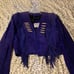 Vintage fringe jacket