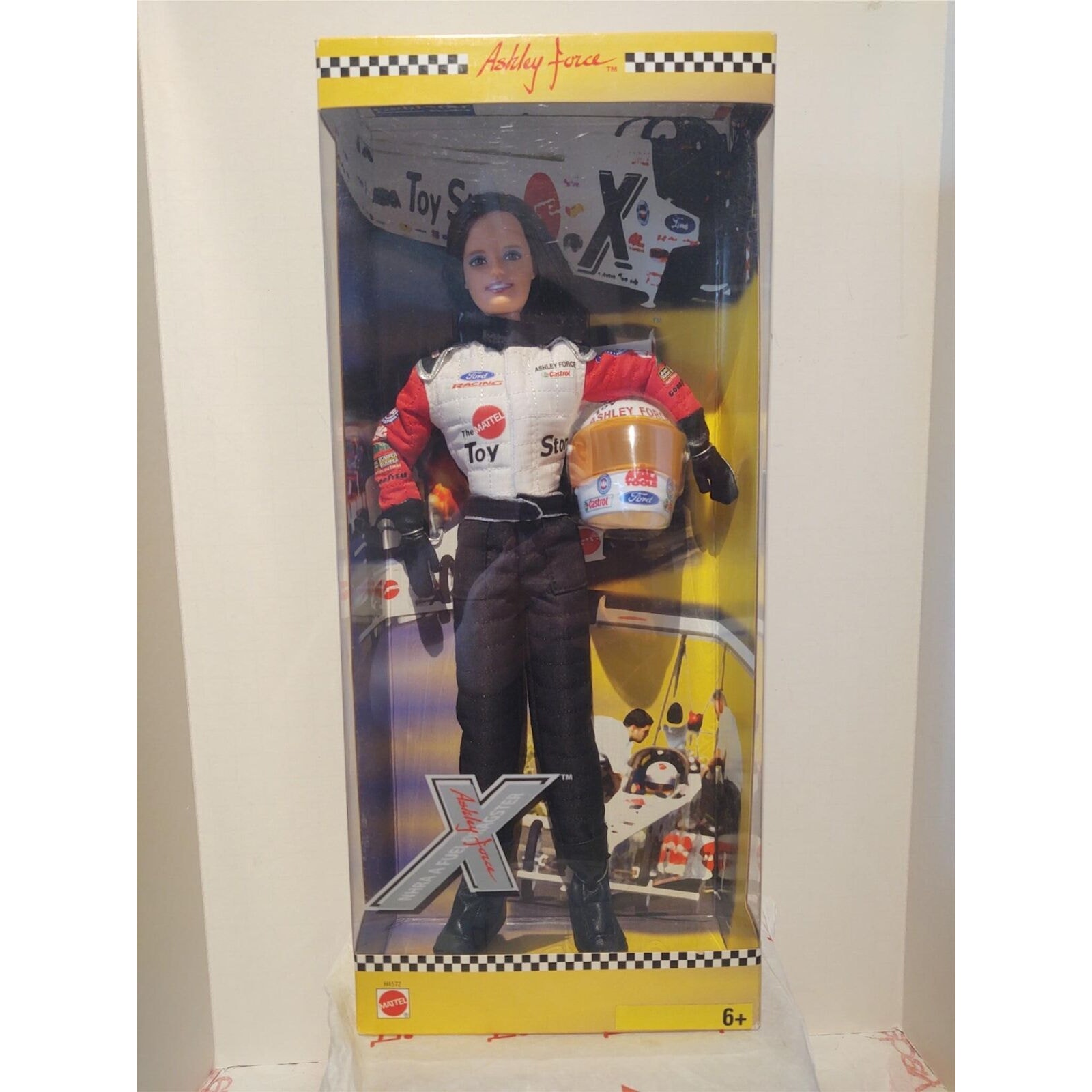 Barbie - Ashely Force Doll - NHRA Dragster Racer