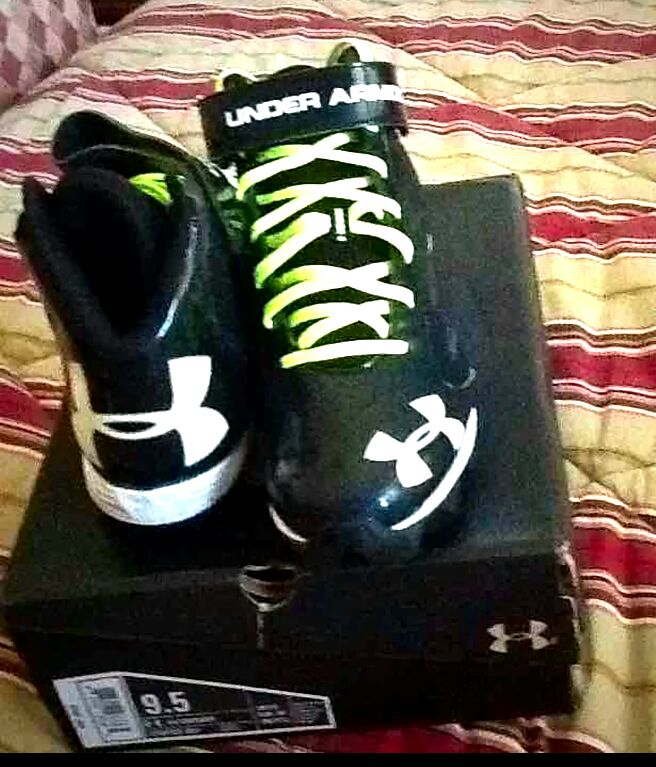 New Under Armour football cleats