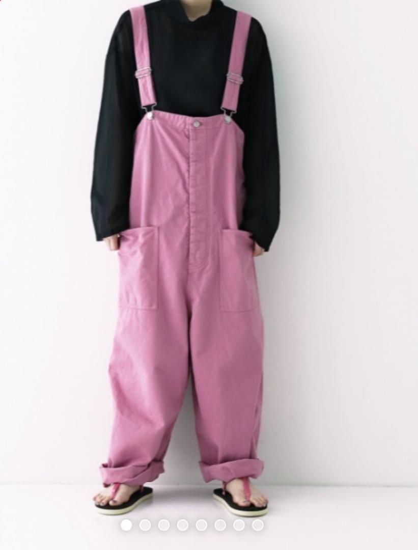 Nest Robe Pink Salopette with Front Pockets