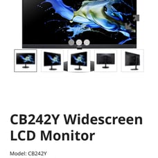 Acer gaming monitor(like brand new)