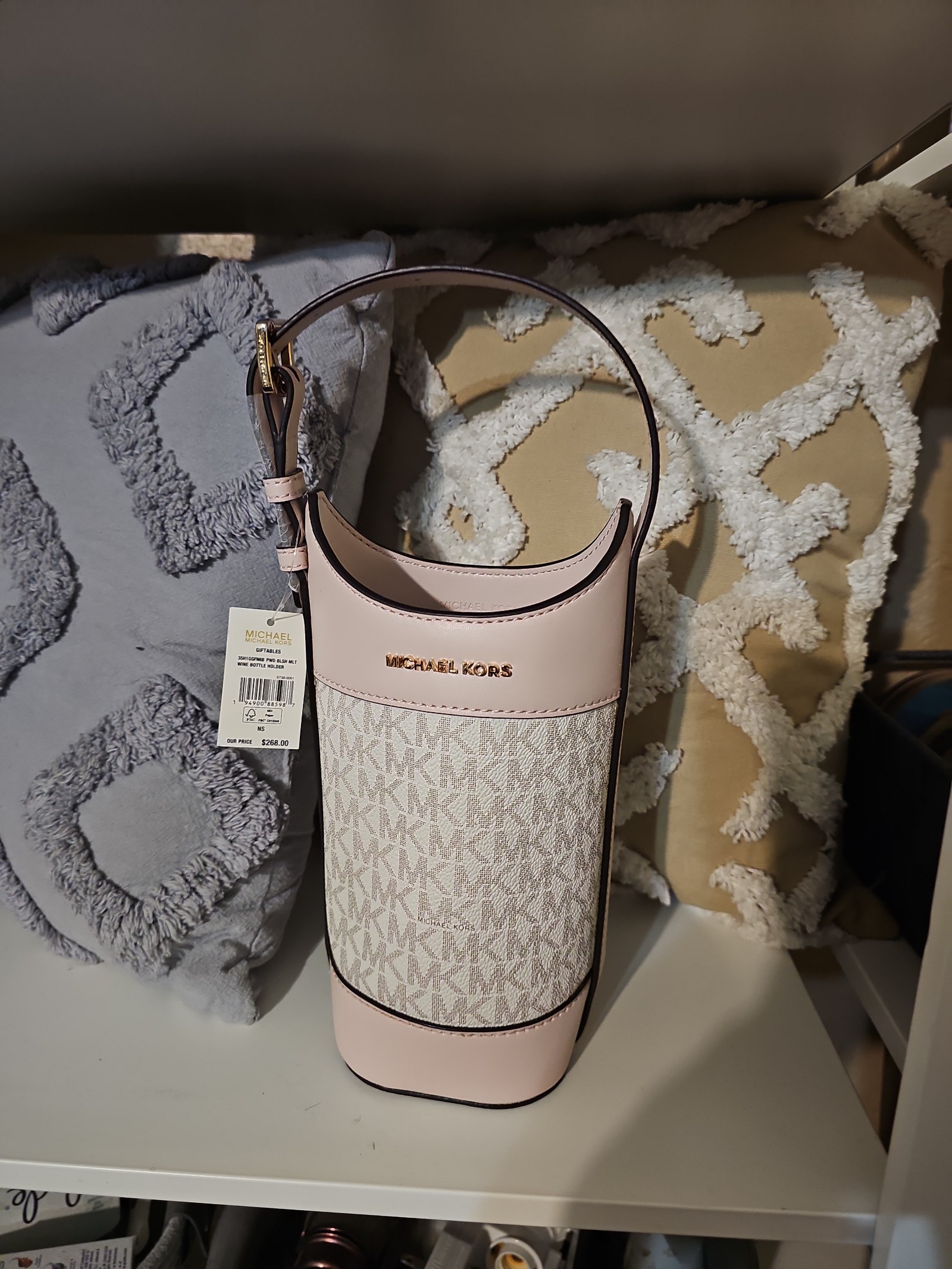 michael kors wine bag
