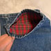 L.L. Bean Womens Flannel Lined Jeans