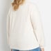 2X Blush Pink Sherpa Pullover Sweater Mo