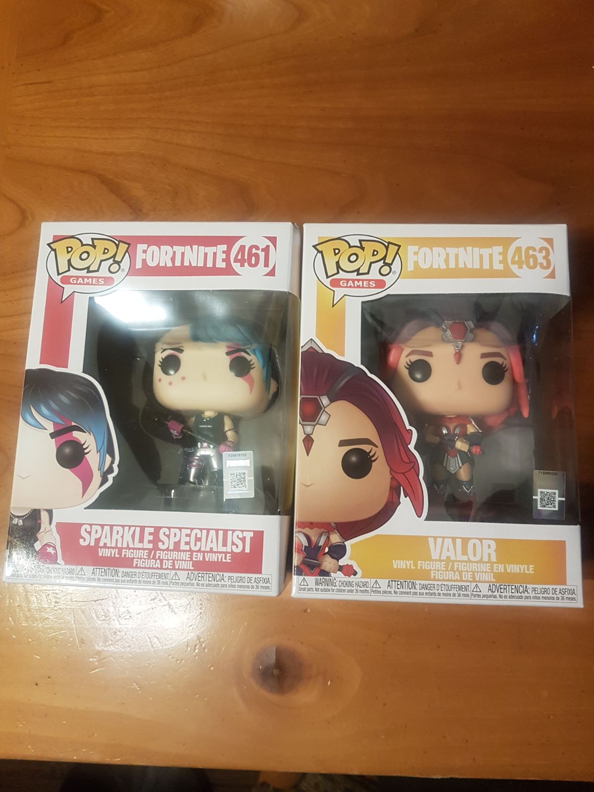 Funko Pop Fortnite Sparkle and Valor