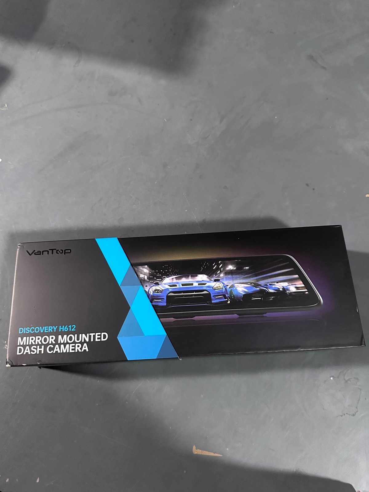 VanTop H612 12 2.5K GPS Mirror Car Dash Cam Voice Control Rear View Camera WDR