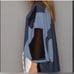 New POL V-neck Relaxed Fit Color-Block Dolman Top