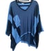 New POL V-neck Relaxed Fit Color-Block Dolman Top