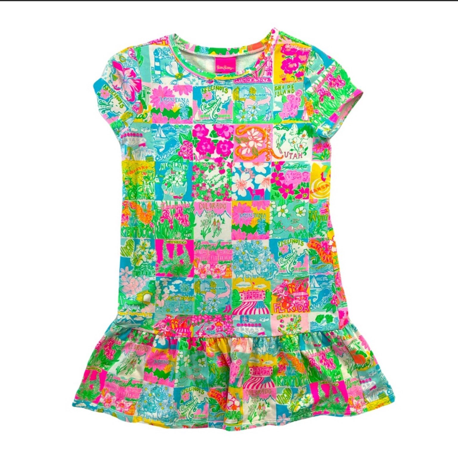 Lilly Pulitzer Girls Dress XL 12-14