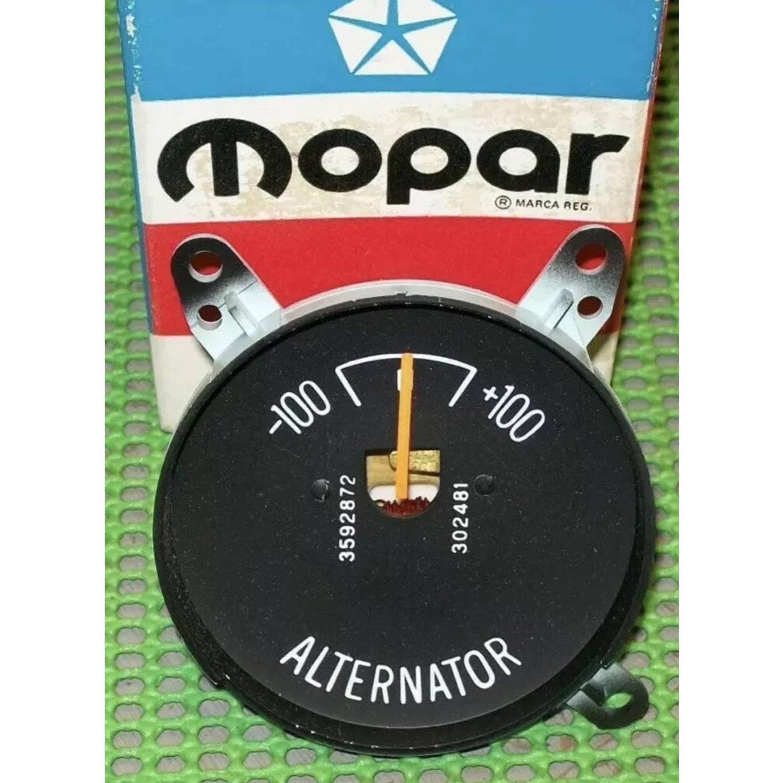 NOS 1975 Dodge Coronet Plymouth Fury Mopar 100 AMMETER 3592872