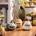 Valery Madelyn Pumpkins Fall Table Decor for Home, Set of 3 Decorative Pumpkins