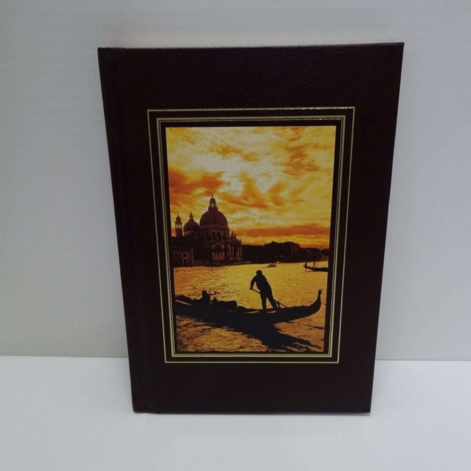 VTG 1996 National Geographic Great Journey Of The World LEATHER BOUND