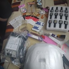 Super Manicure Set for Nail Kit with led