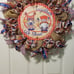Rustic Patriotic gnome wreath
