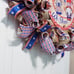 Rustic Patriotic gnome wreath