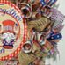 Rustic Patriotic gnome wreath
