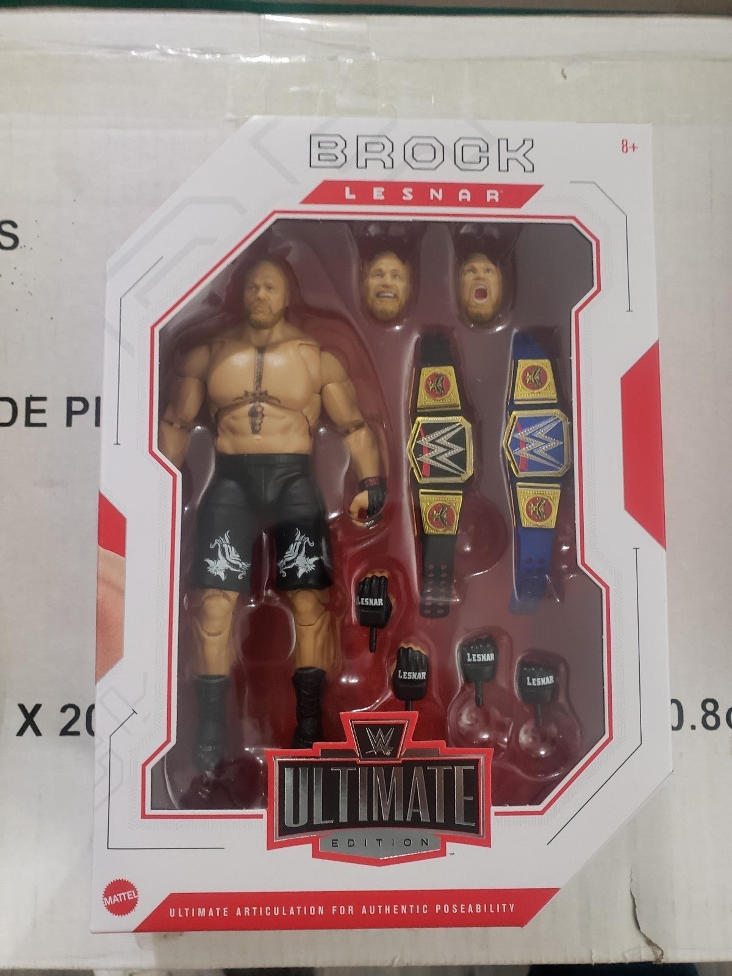 WWE Ultimate Edition Series 15 Brock Lesnar wrestling action figure
