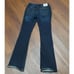 True Religion Bridget 504 Wide Leg Bell Bottom Low Waist Distressed Jeans 27 W