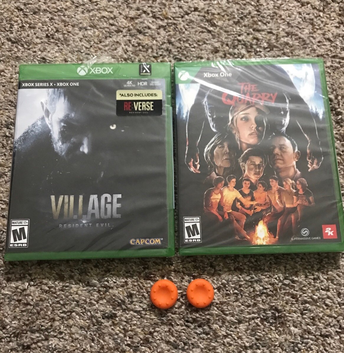 Microsoft Resident Evil Village & The quarry Xbox one Horror bundle kids gift