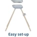 moa 8 in 1 high Chair by Maxi Cosi Classic Slate