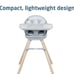 moa 8 in 1 high Chair by Maxi Cosi Classic Slate