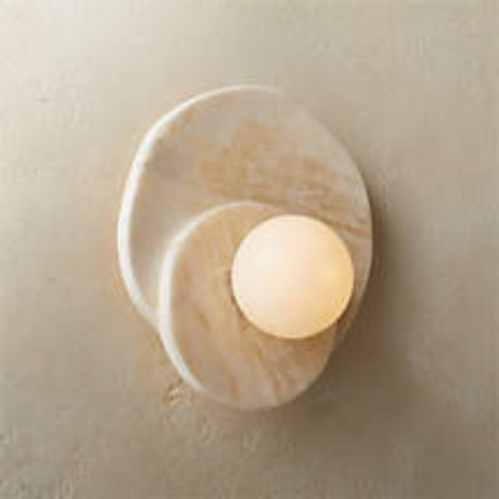 White Onyx Wall Sconce
