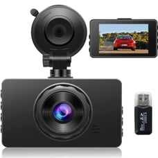 Dash Cam 1080P HD Car Driving Recorder Car Camera Parking Monitor 3 LCD Screen