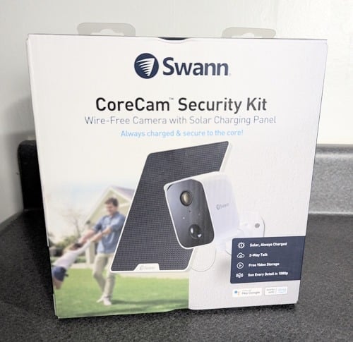 Camera Solar Panel Home Security Kit Wire-Free