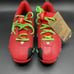 Nike Force Trout 9 FastFlex Baseball Cleats Red Green FV8032-600 Youth Size 3.5Y