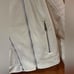 ZARA Vegan Faux Leather Motorcycle Moto Zippered Jacket in Winter White Size XL