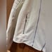 ZARA Vegan Faux Leather Motorcycle Moto Zippered Jacket in Winter White Size XL