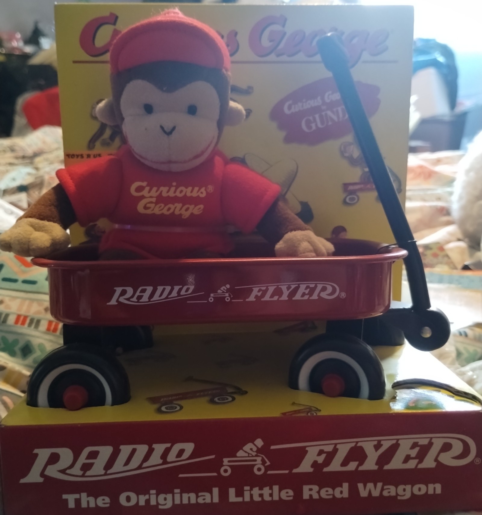 Curious George / Radio Flyer wagon toy