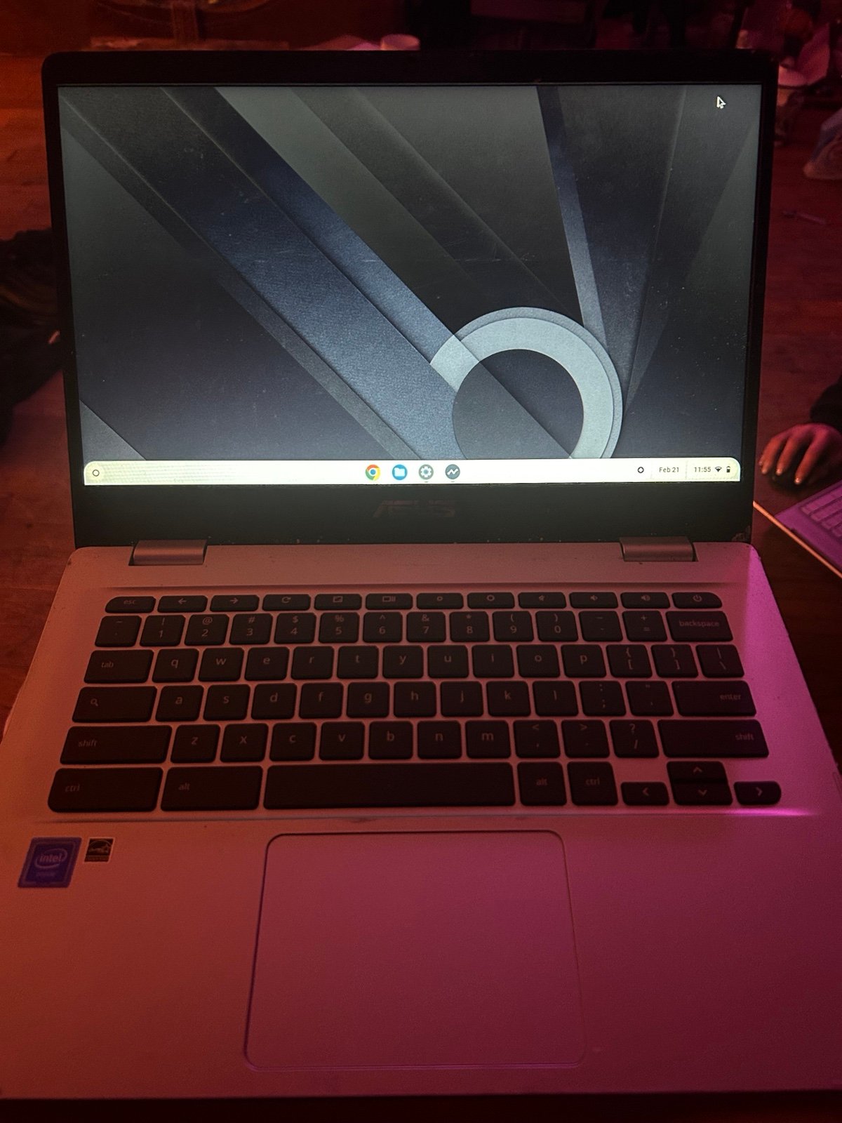 ASUS C423NA Chromebook 14 HD Laptop (Intel Dual Core Celeron Processor N3350