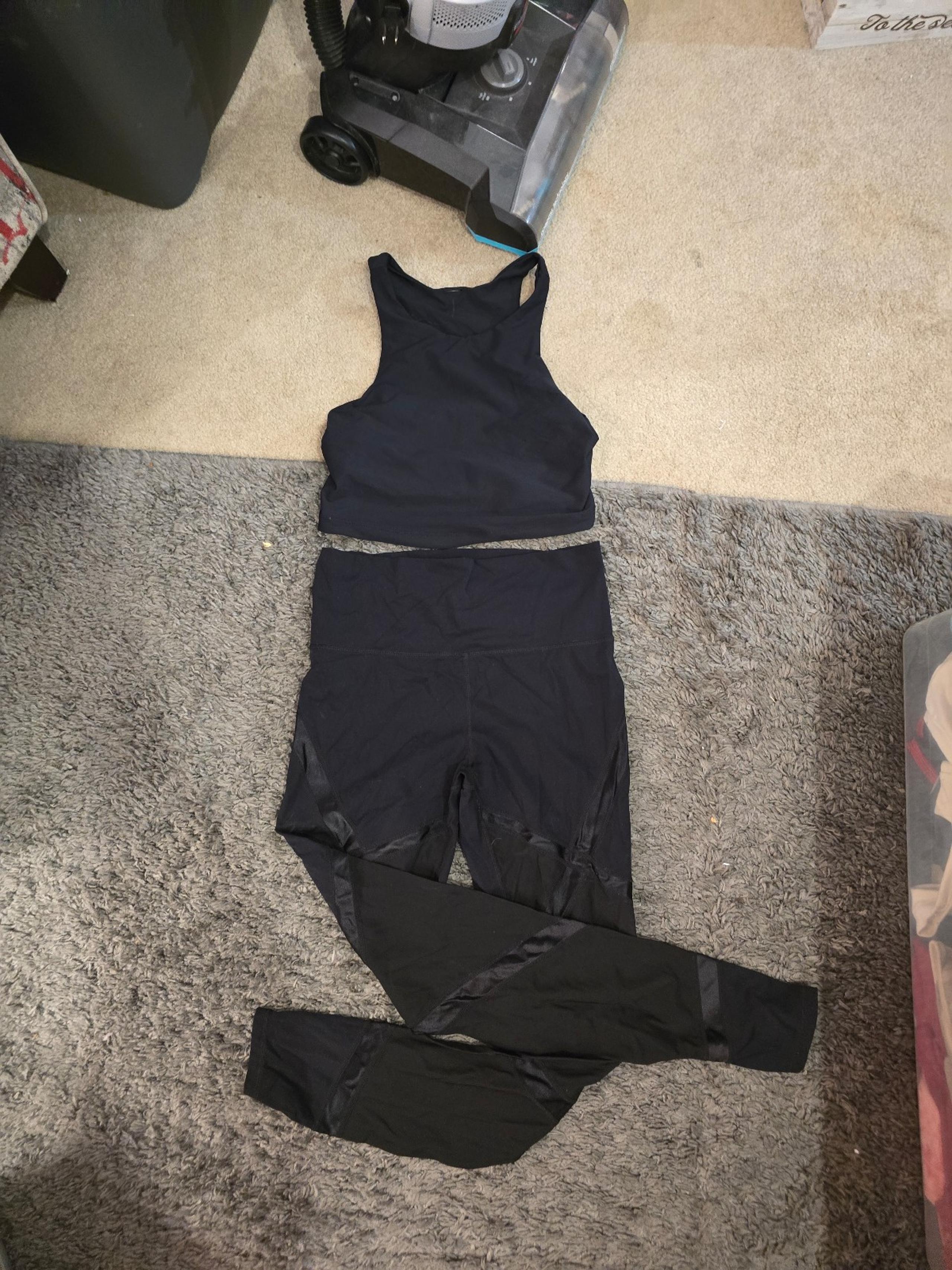 Women's Black Activewear Set