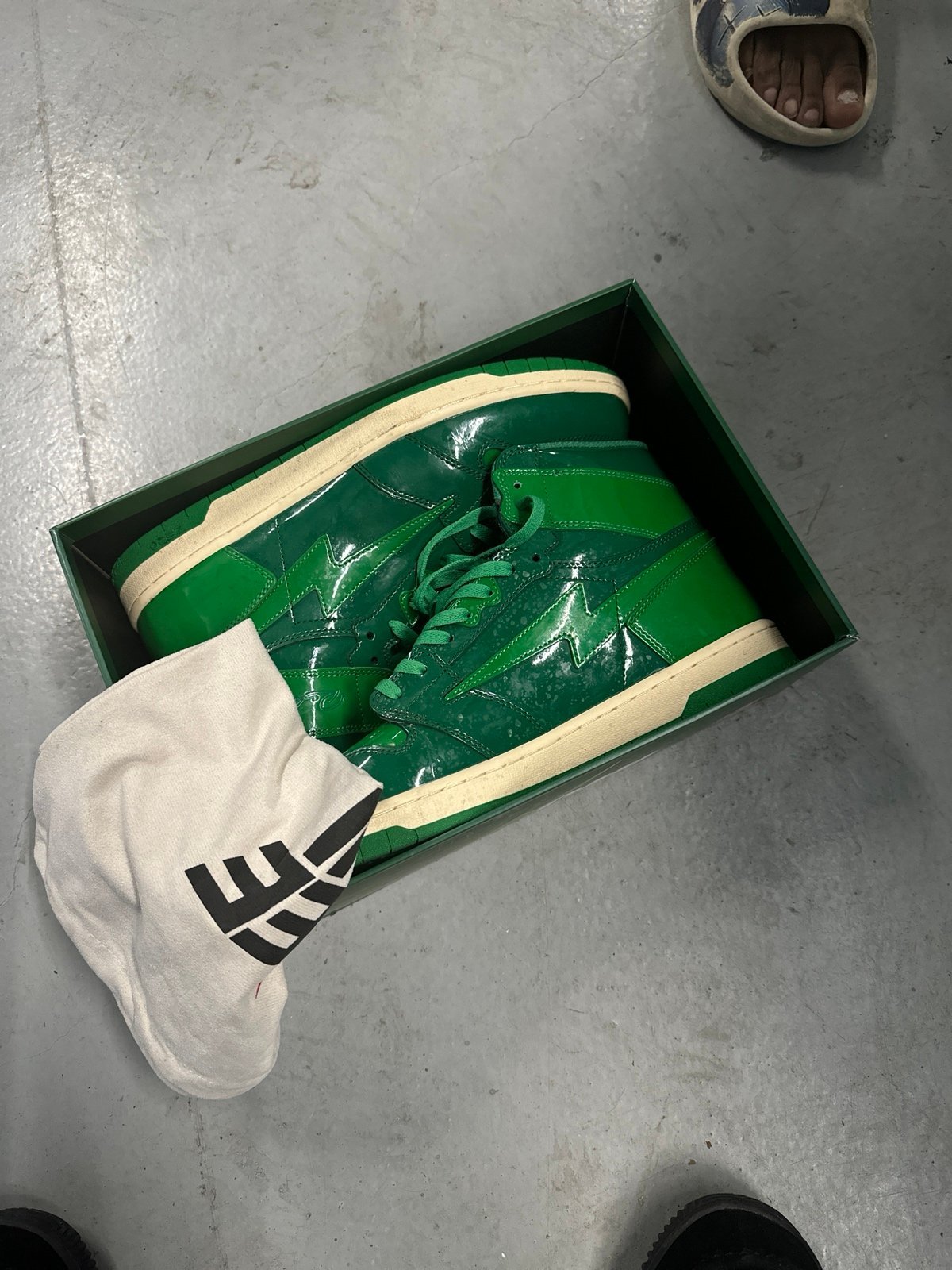 Air Kiy Rebels Paris size 11 “shamrock” Rare Limited drop - Size 13