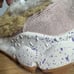 Flower Mountain Pampas Teddy Shearling & Suede Sneaker Shoe Size 7