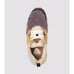 Flower Mountain Pampas Teddy Shearling & Suede Sneaker Shoe Size 7