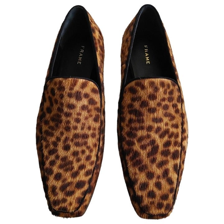 New Frame popular Le Verona Leopard Print Loafers 38