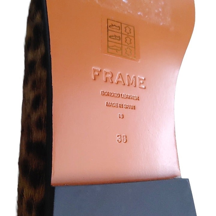New Frame popular Le Verona Leopard Print Loafers 38