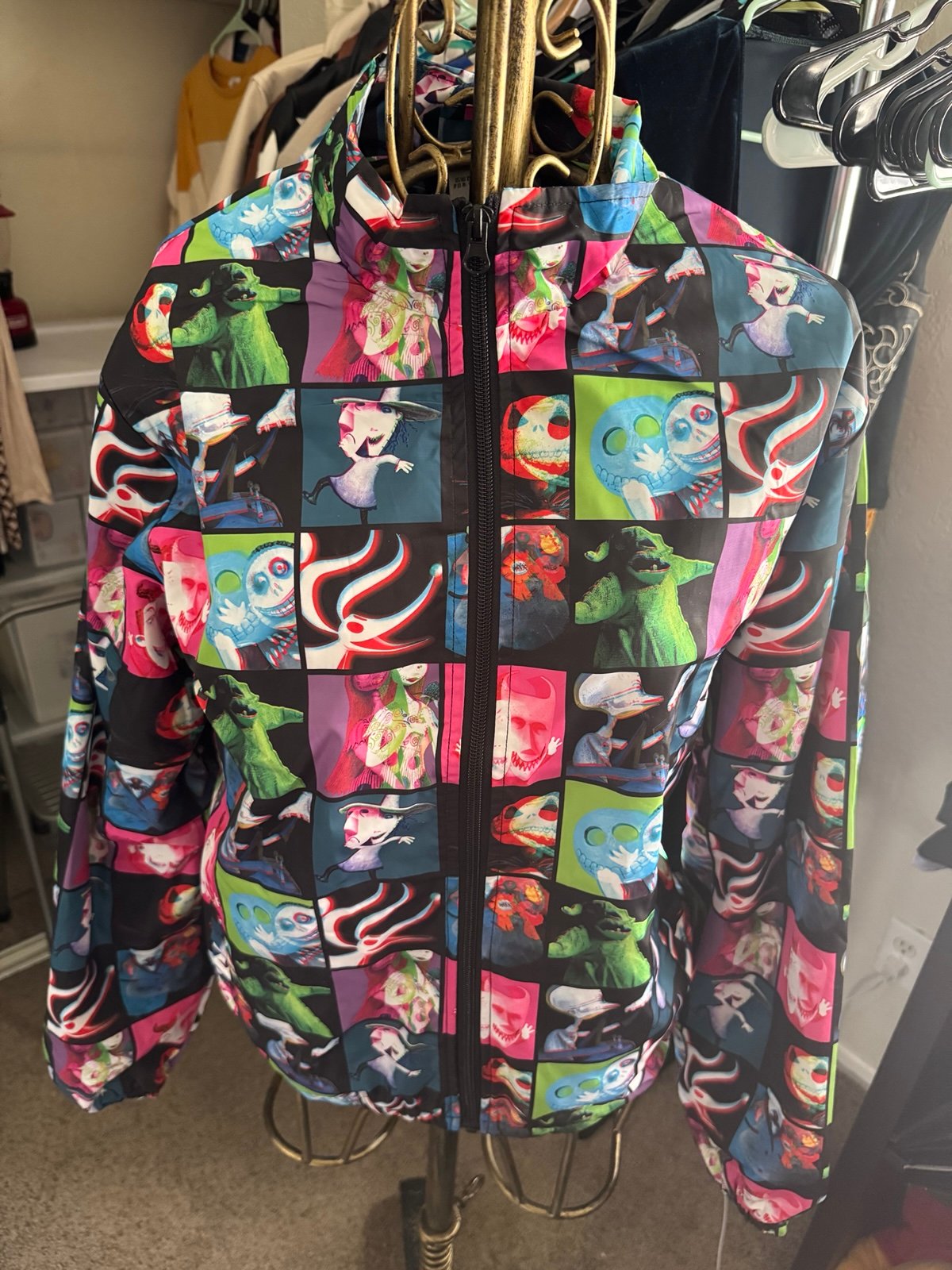 NWT nightmare before Christmas windbreaker