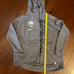 Nike Golden State Warriors Hoodie Sweatshirt Womens Medium Gray full zip