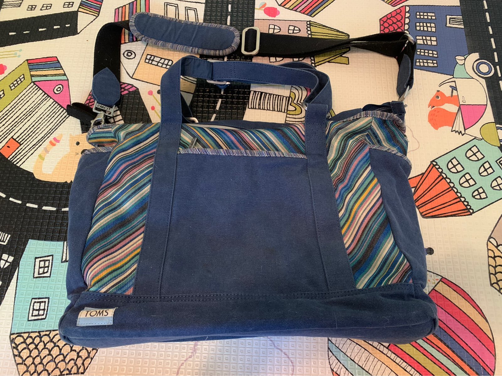 Toms brand diaper bag